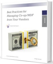 Best Practices for Managing Co-op/MDF from Your Vendors