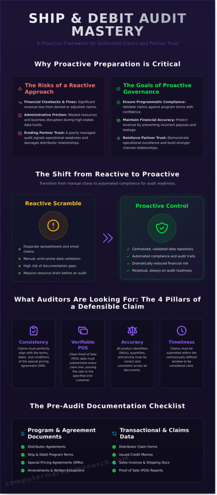 Ship and Debit Audit Preparation: A Comprehensive Guide