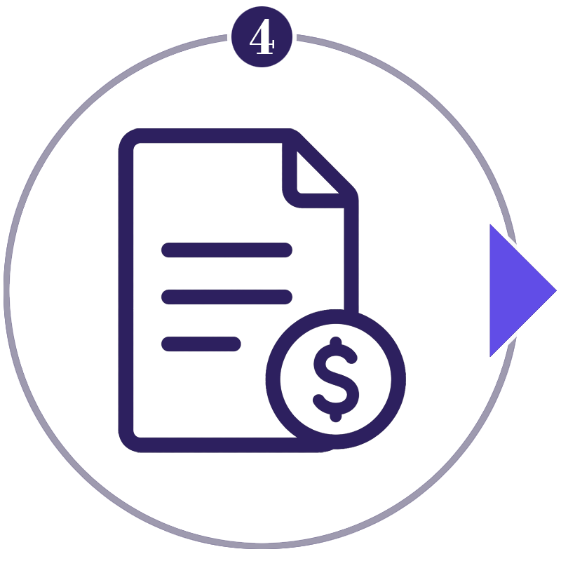Document Dollar Sign Icon