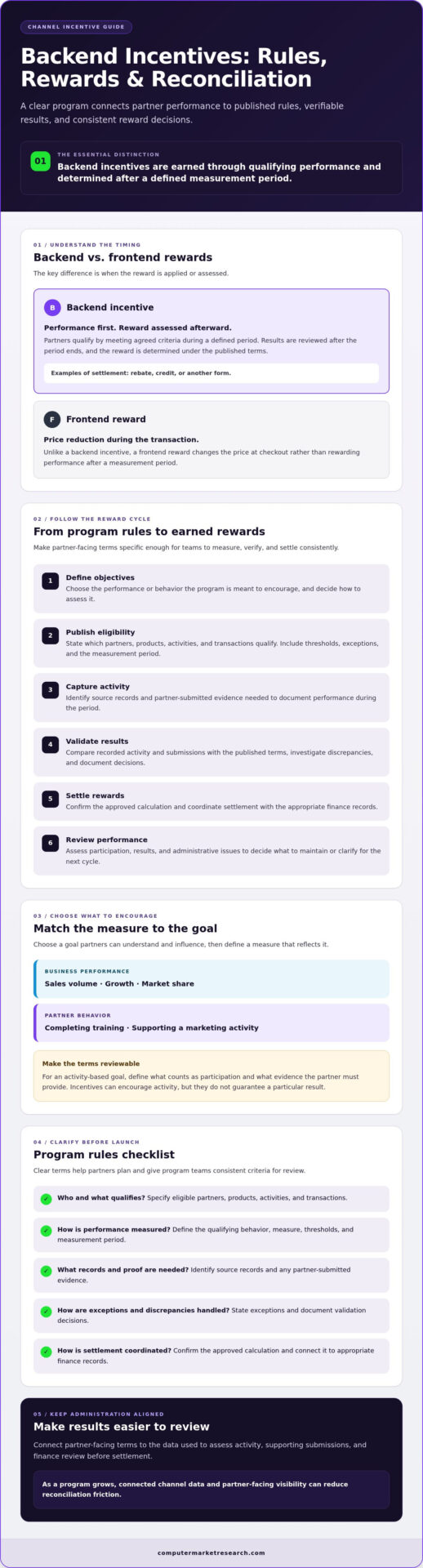Backend Incentives: A Guide to Designing and Managing Them